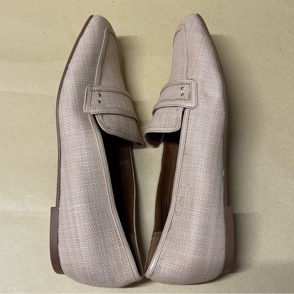 Franco Sarto Ashter Loafer Flat Square Toe Oatmeal - Picture 6 of 10